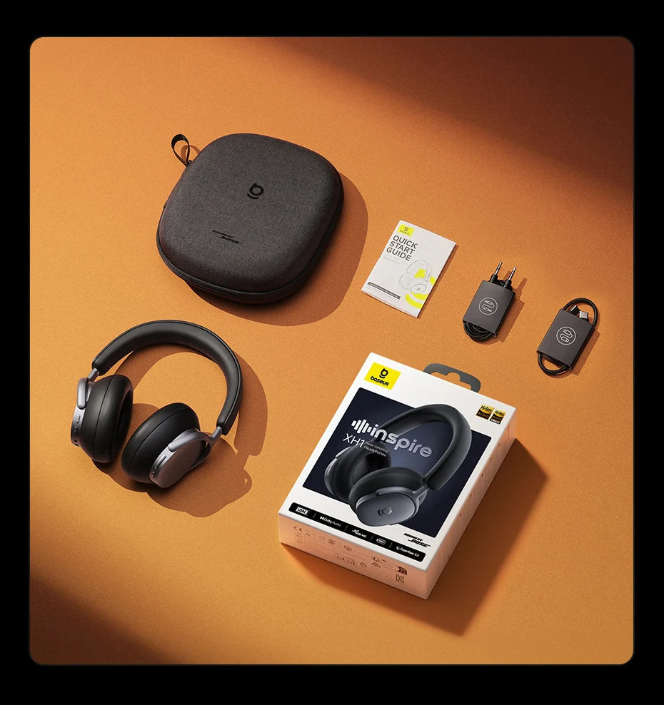 BASEUS Inspire XH1 Active Noise Cancelling Bluetooth Wireless Headphones