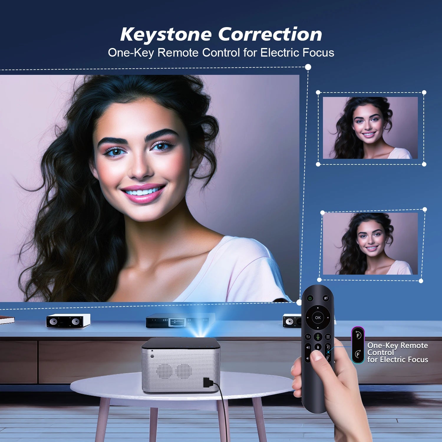 MAGCUBIC HY350 Pro Portable Bluetooth Home Cinema Projector