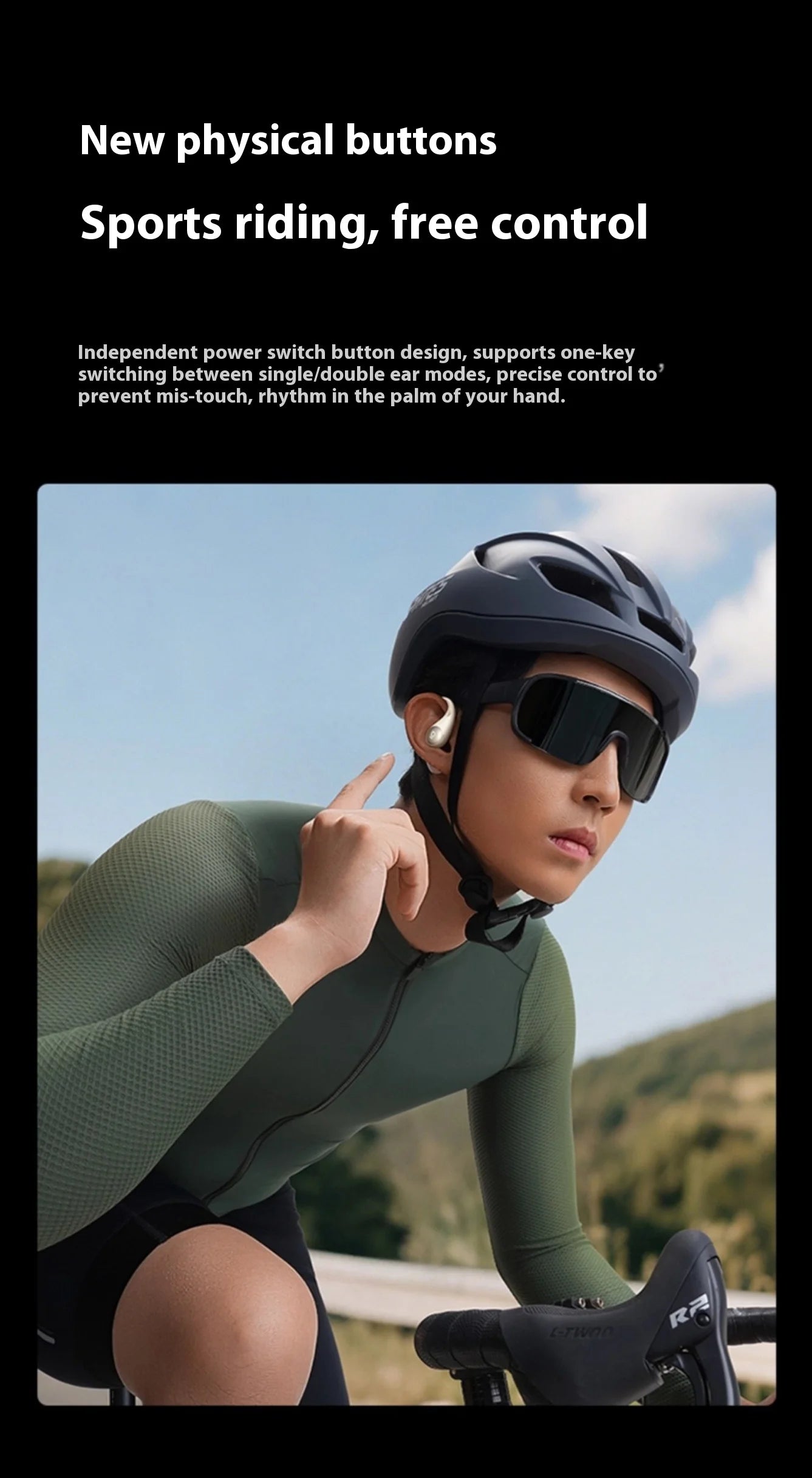 BASEUS BF1 Bluetooth Wireless Open Ear Headphones