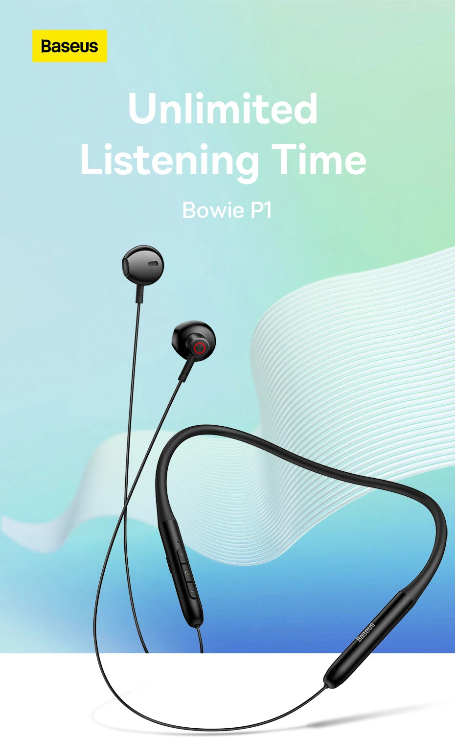 BASEUS Bowie P1 Bluetooth Wireless Earphones