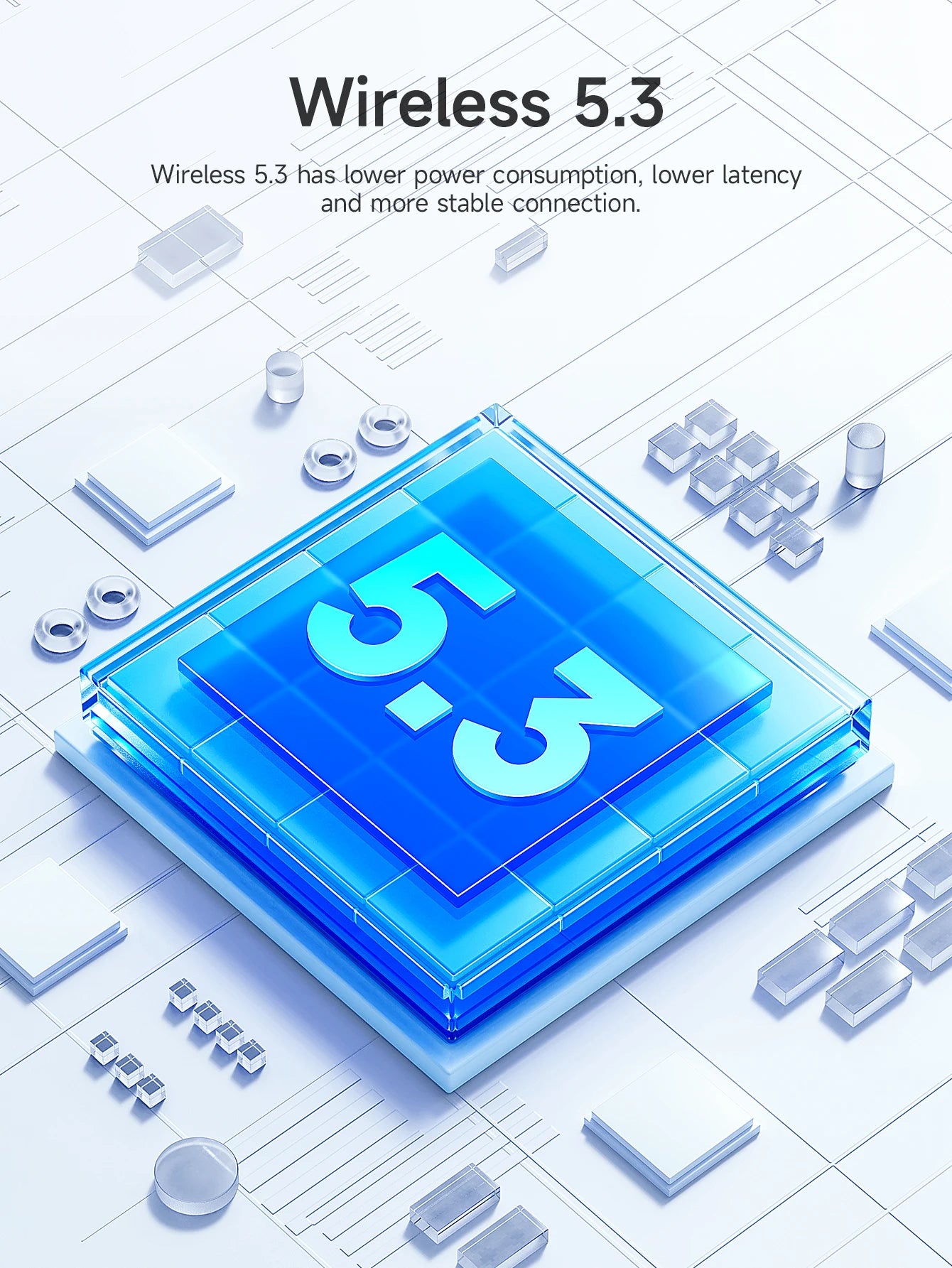 HOCO ES63 Neckband Bluetooth Wireless Open Ear Headphones