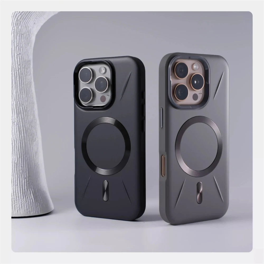 MagSafe Shockproof Matte Case for iPhone