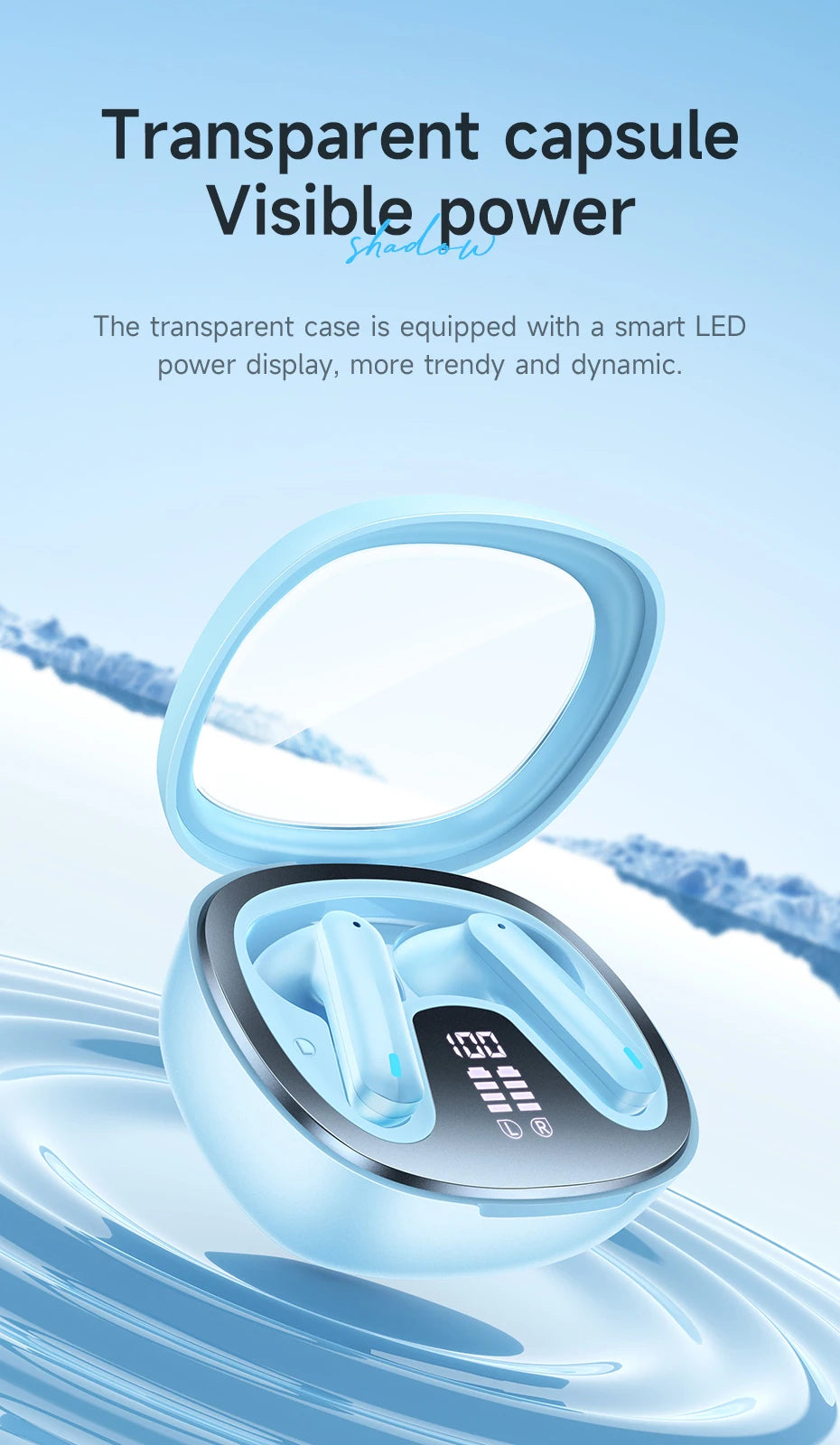 HOCO EQ6 Bluetooth Wireless Earbuds