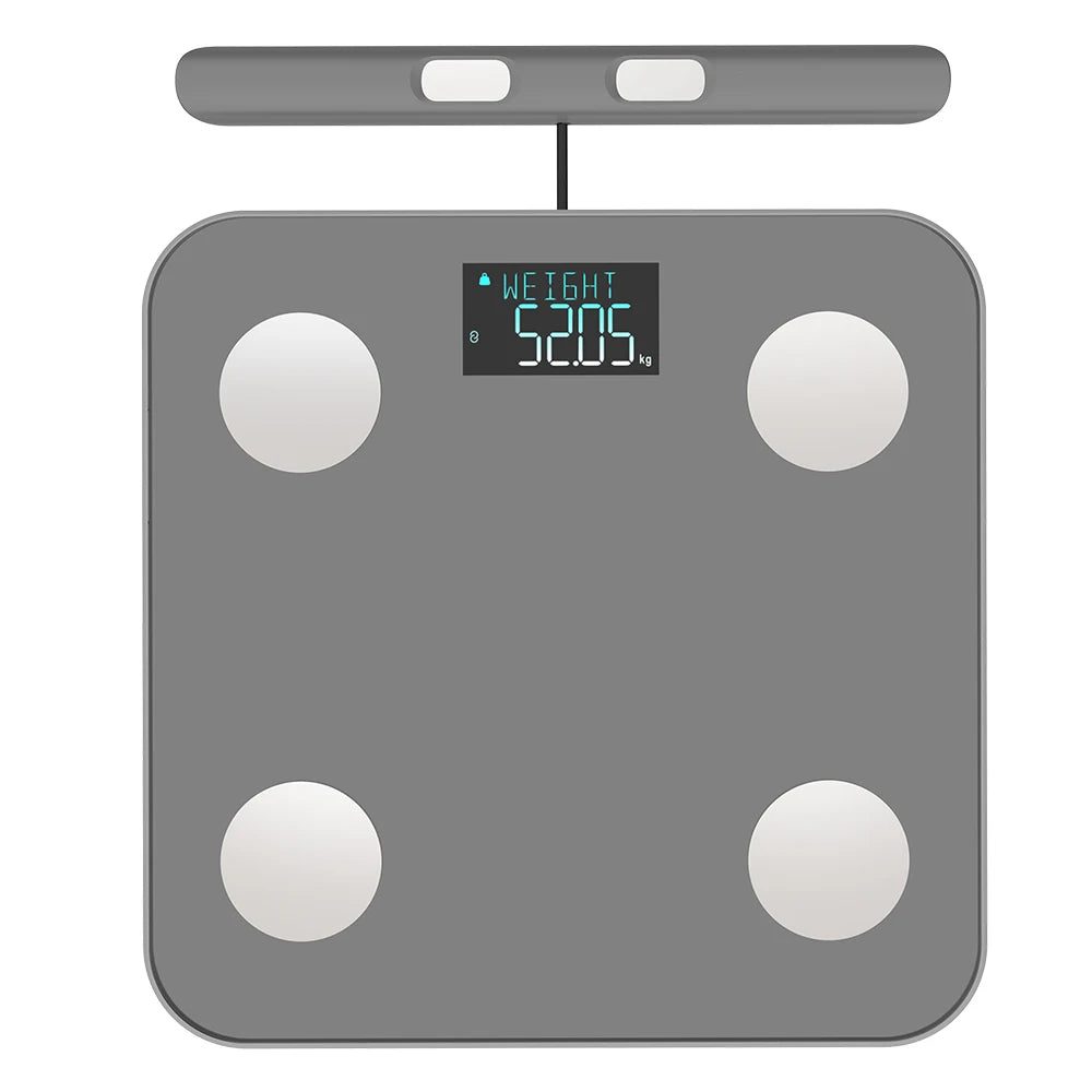 FITDAYS FG2211LB Bluetooth Smart Body Scales - Grey