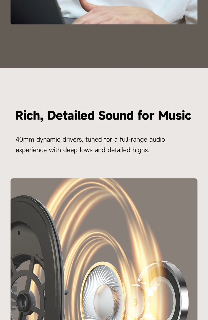 EDIFIER K750W Bluetooth Wireless Headphones with Microphone