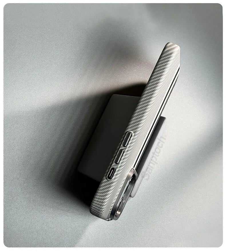 Carbon Fibre Texture MagSafe Case for Apple iPhone