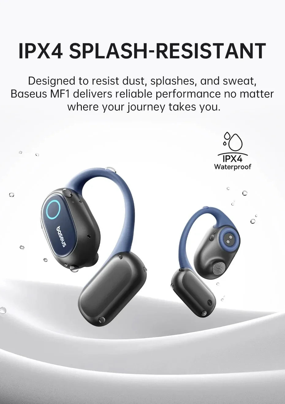 BASEUS MF1 Bluetooth Wireless Open Ear Headphones