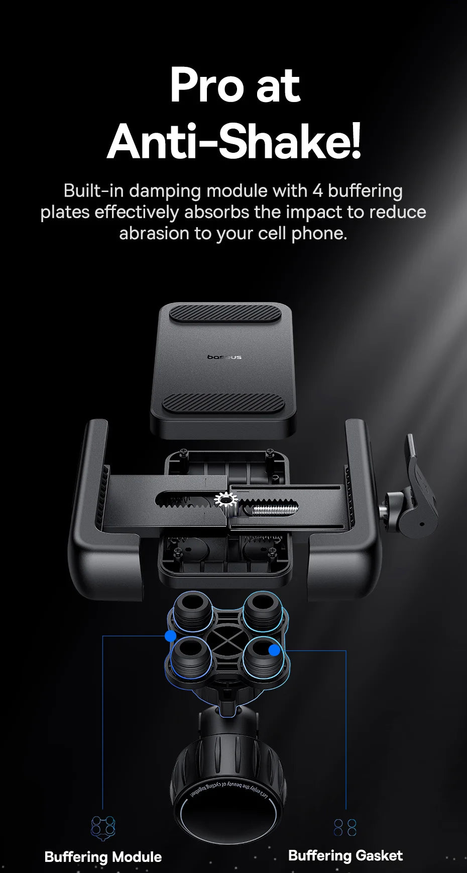 BASEUS GoTrip Series Bike Phone Mount