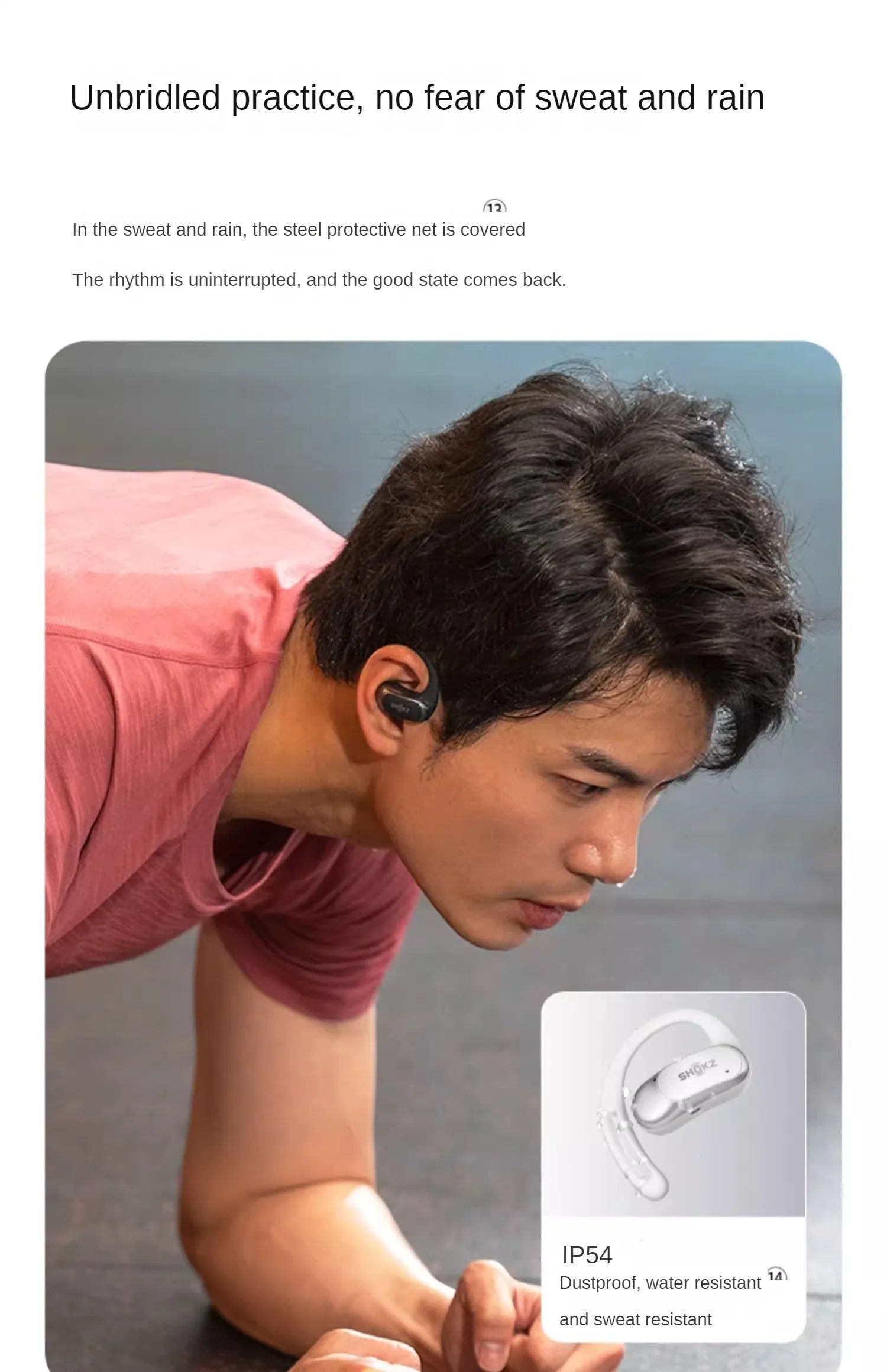 SHOKZ OpenFit Air Open-Ear Headphones