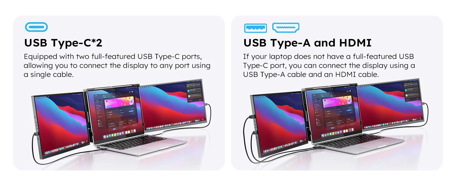 DOPESPLAY Full HD 15.6" Portable Monitor and Laptop Screen Extender