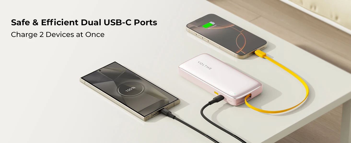 VOLTME Hypercore 10K Rollz Lite 10000mAh Portable Power Bank