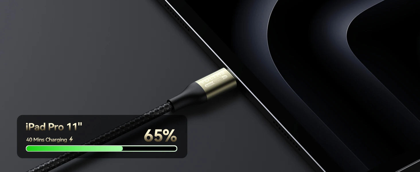 VOLTME 240W Type-C to Type-C Fast Charging and Data Cable