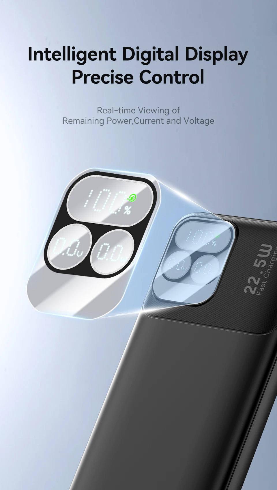 KUULAA 22.5W 10000mAh Fast Charging Portable Charger and Power Bank