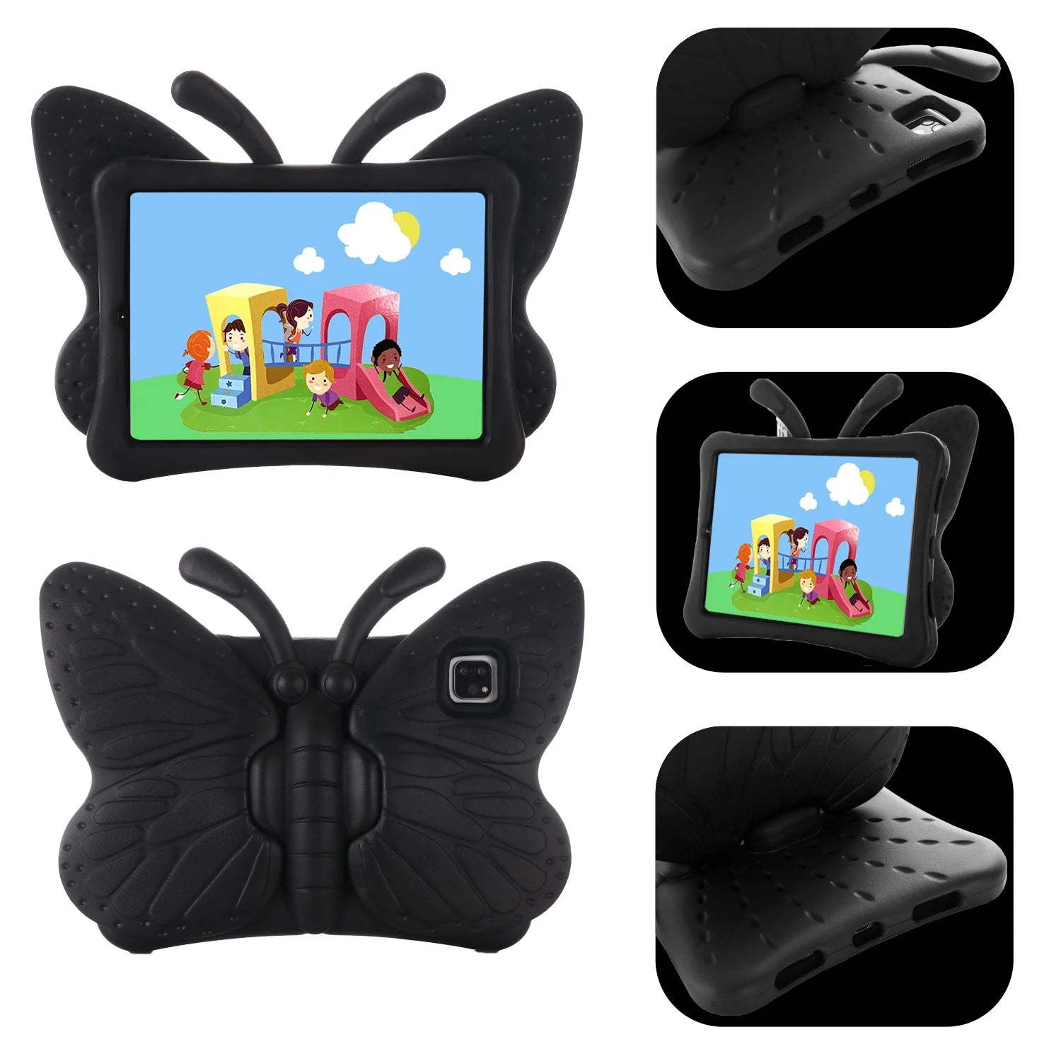 Butterfly Shockproof and Protective iPad Case for Kids