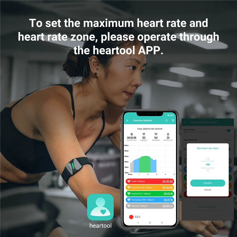 COOSPO HW807 Heart Rate Monitor Armband