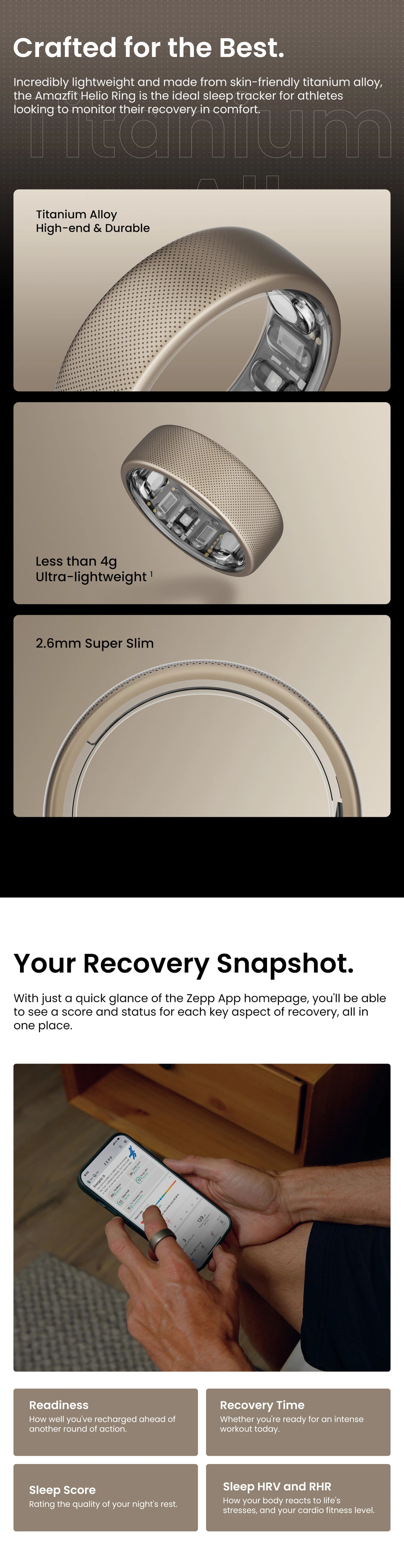 AMAZFIT Helio Smart Ring