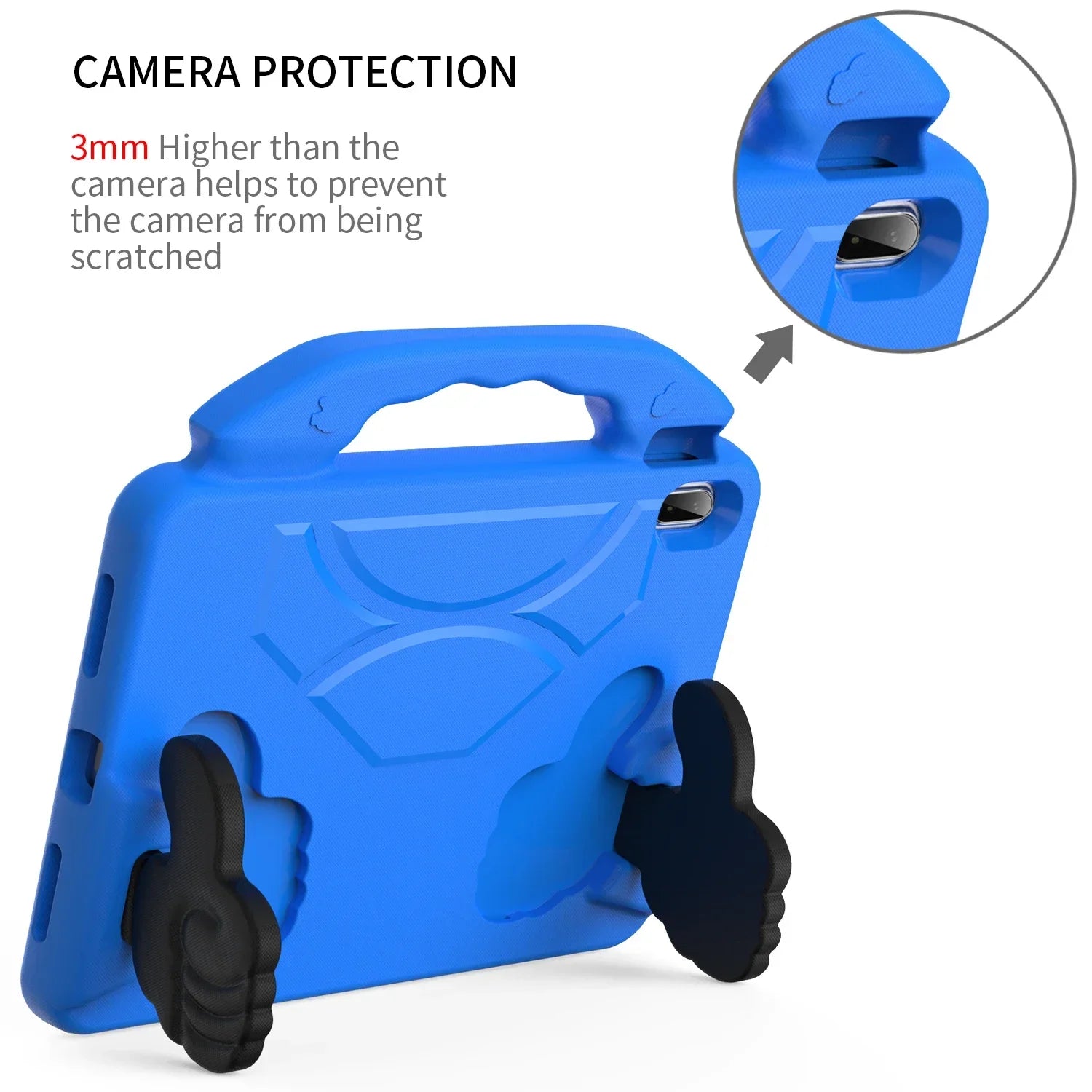 Thumbs Up Shockproof and Protective iPad Case for Kids