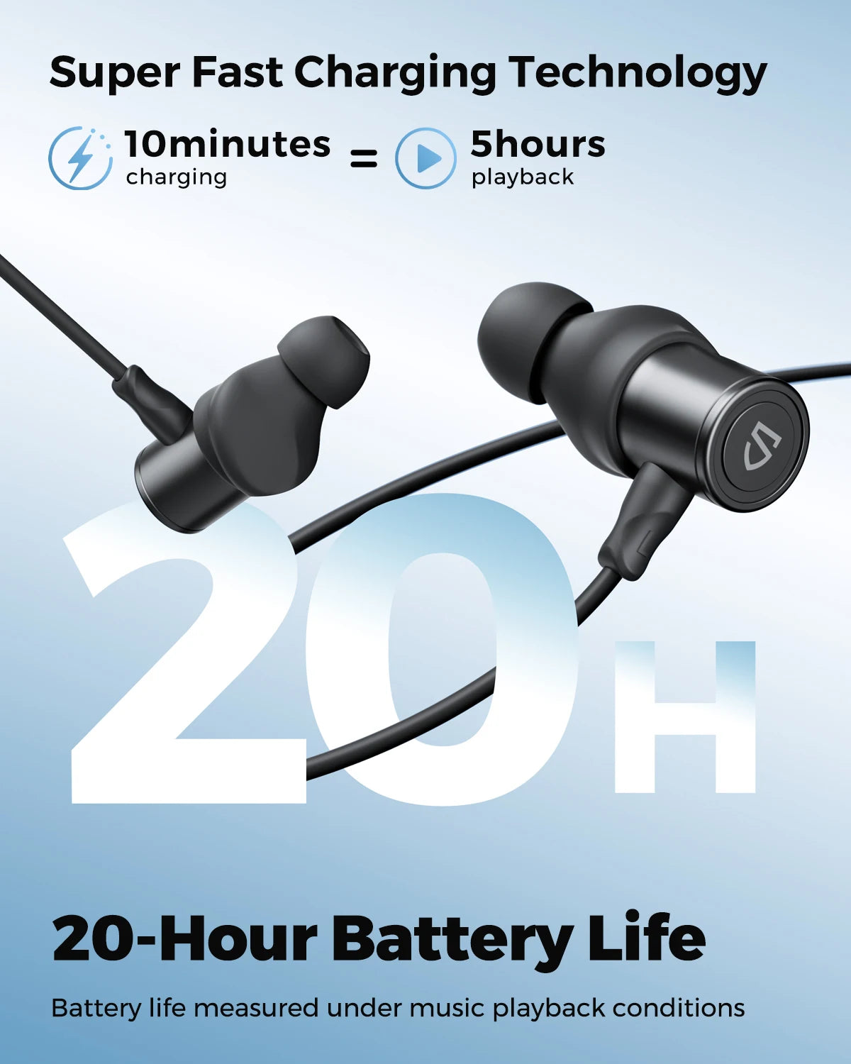 SOUNDPEATS Q40 Bluetooth Wireless Earphones