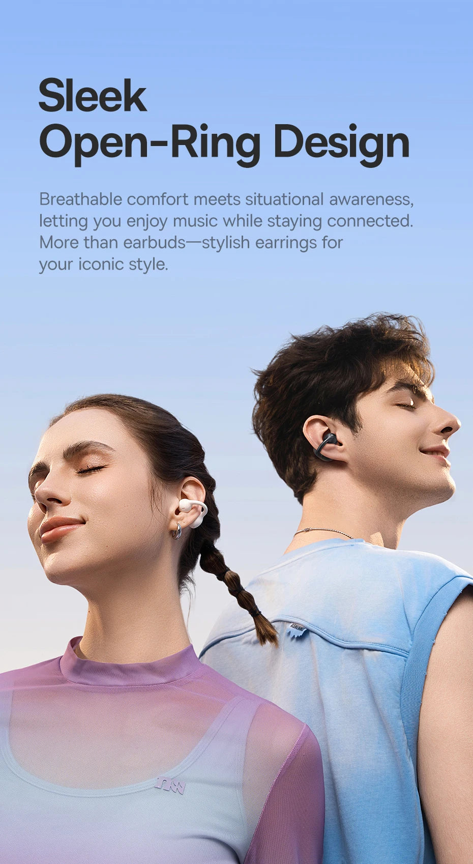 BASEUS BC1 Bluetooth Wireless Open-Ear Earphones