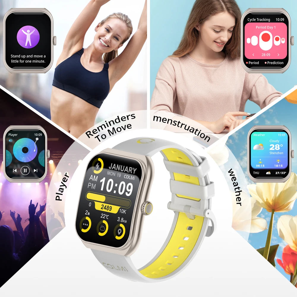 COLMI P86 1.93" AMOLED Smart Watch