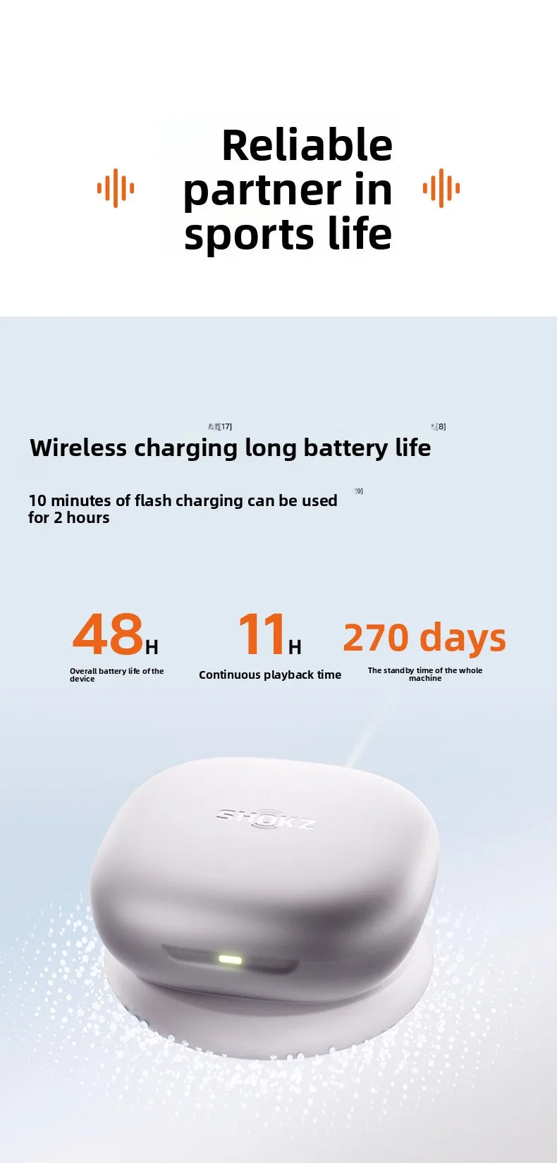 SHOKZ OpenFit 2+ Open-Ear Headphones