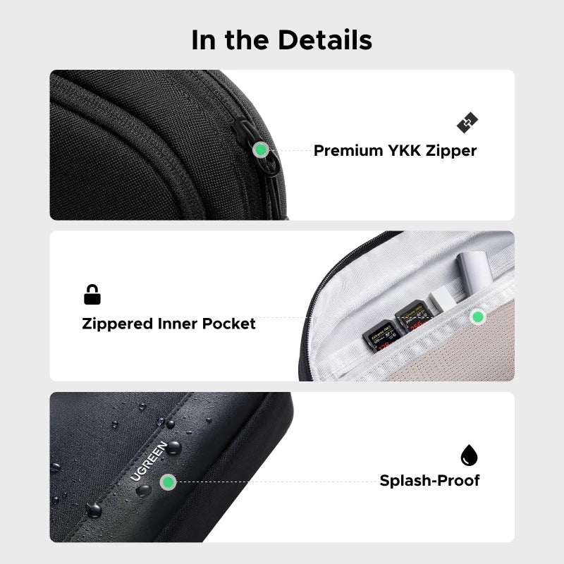 UGREEN Portable Tech Storage Travel Bag
