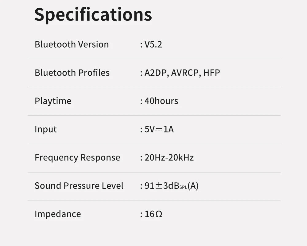 EDIFIER WH500 Bluetooth Wireless Headphones