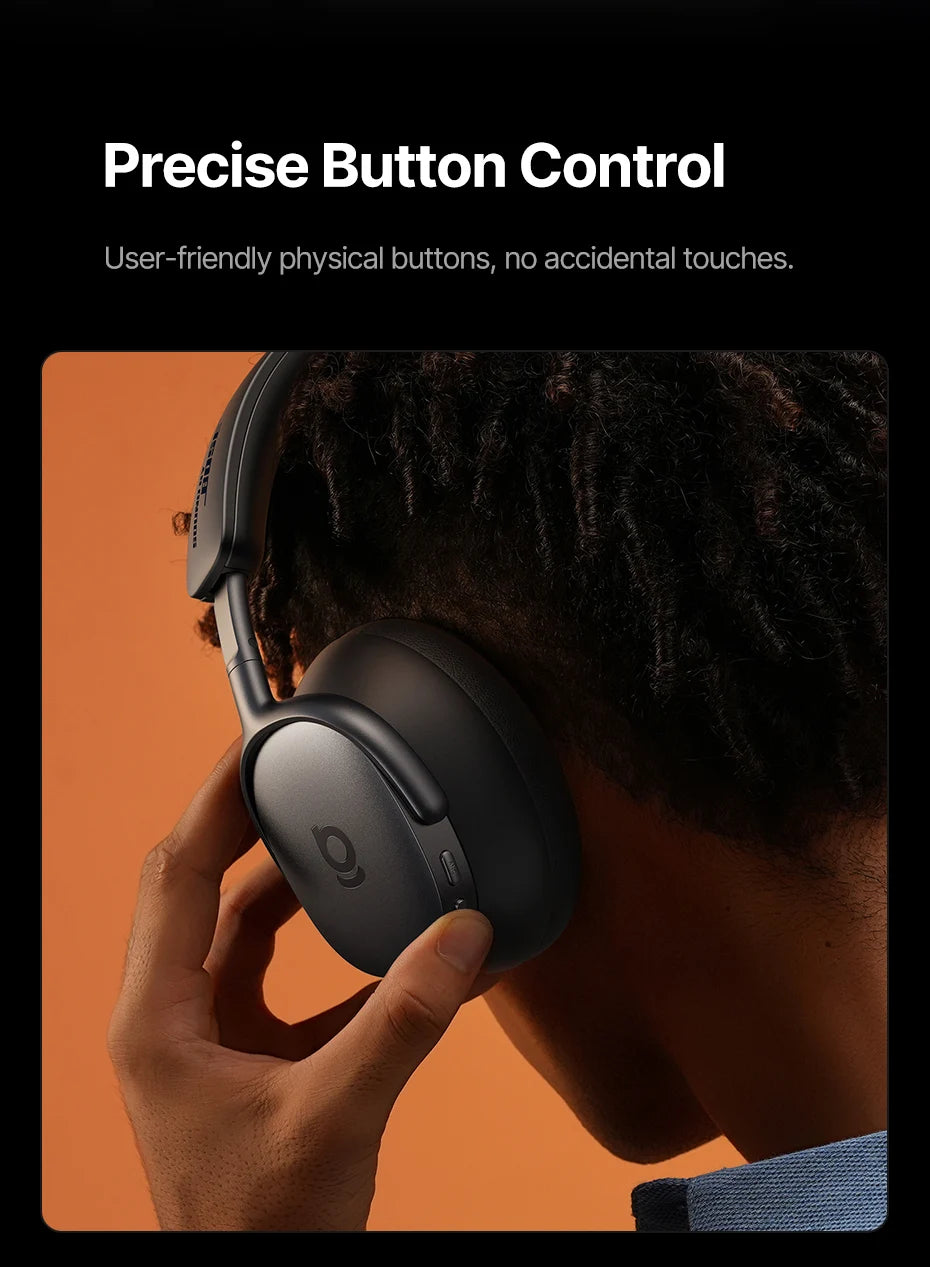 BASEUS Inspire XH1 Active Noise Cancelling Bluetooth Wireless Headphones