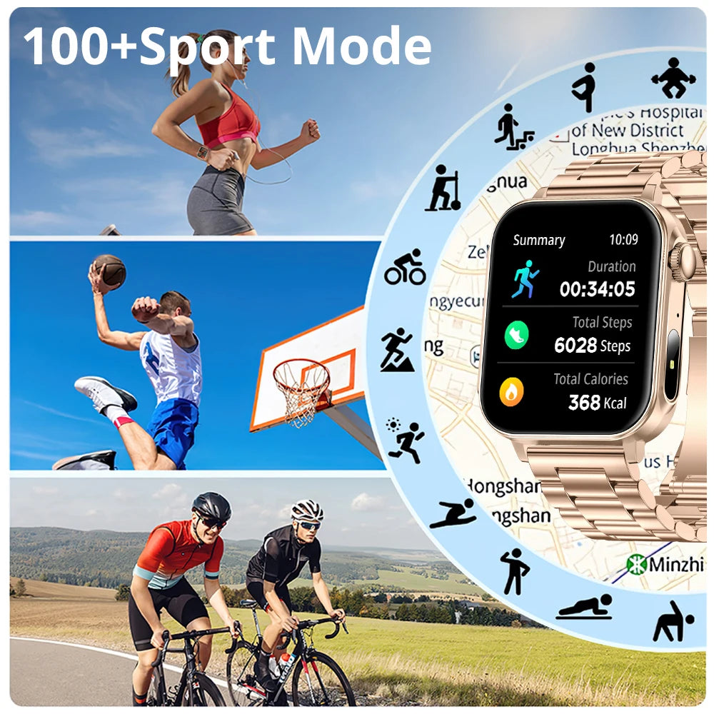 COLMI P80 1.83" HD Smart Watch with Flashlight
