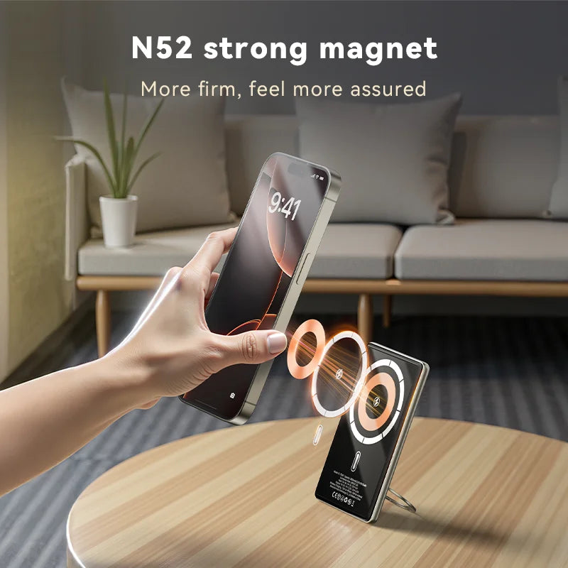 KUULAA 20W 5000mAh Magnetic Portable Charger and Power Bank