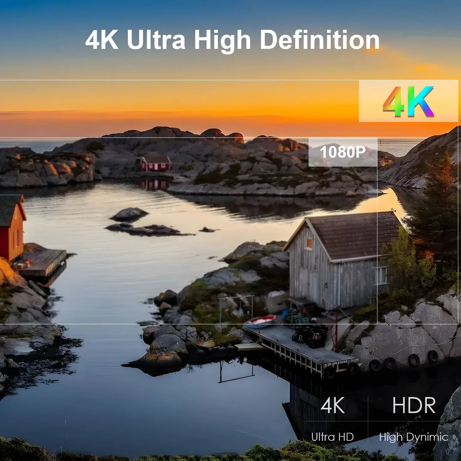 MORTAL Q8 4K Android TV Stick with Google Assistant