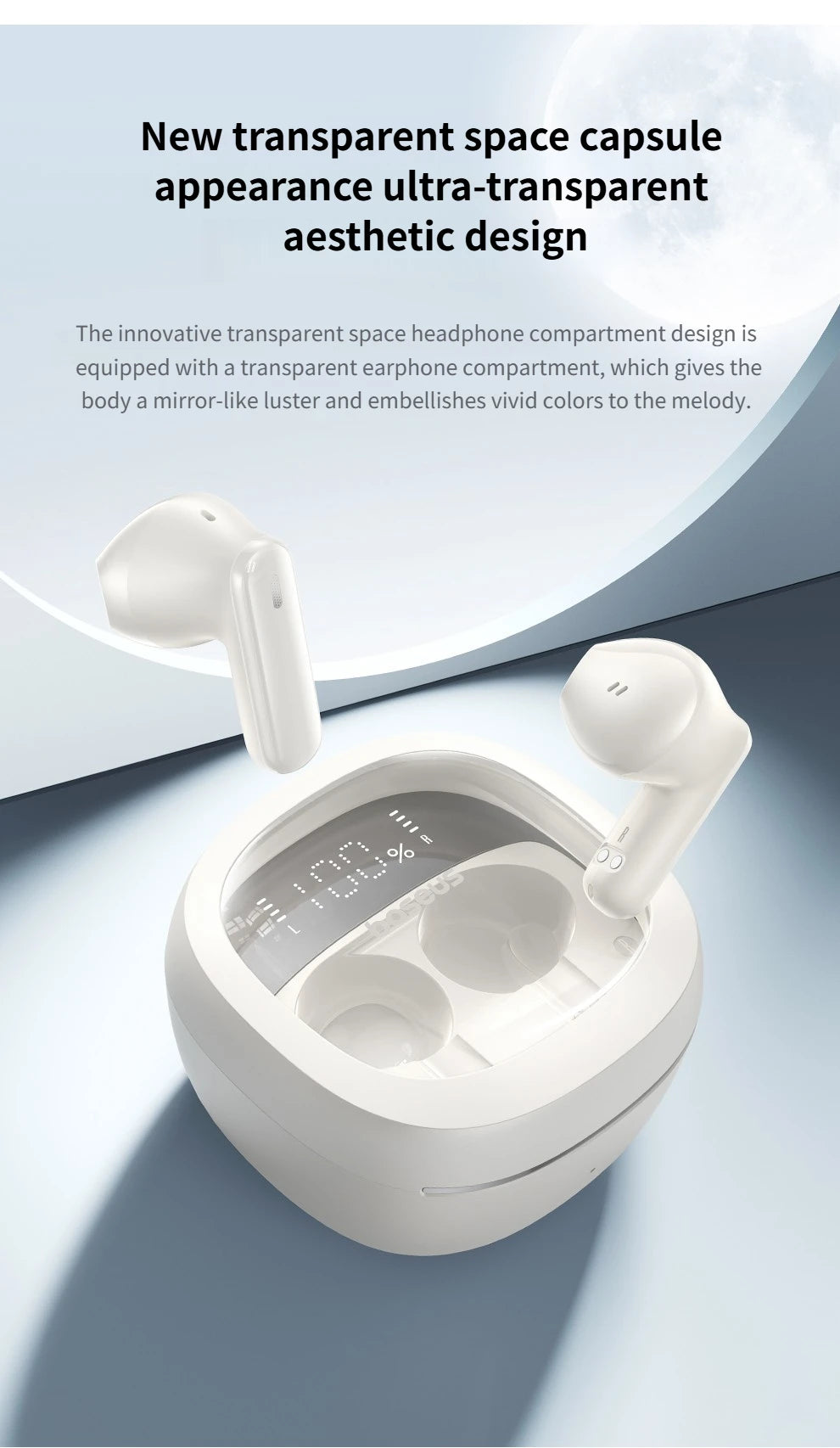 BASEUS Bass 1+ TWS Bluetooth Wireless Earphones