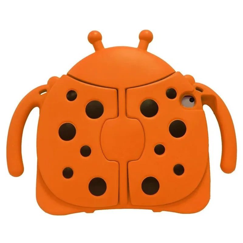 Lady Bug Cartoon Shockproof and Protective iPad Case for Kids