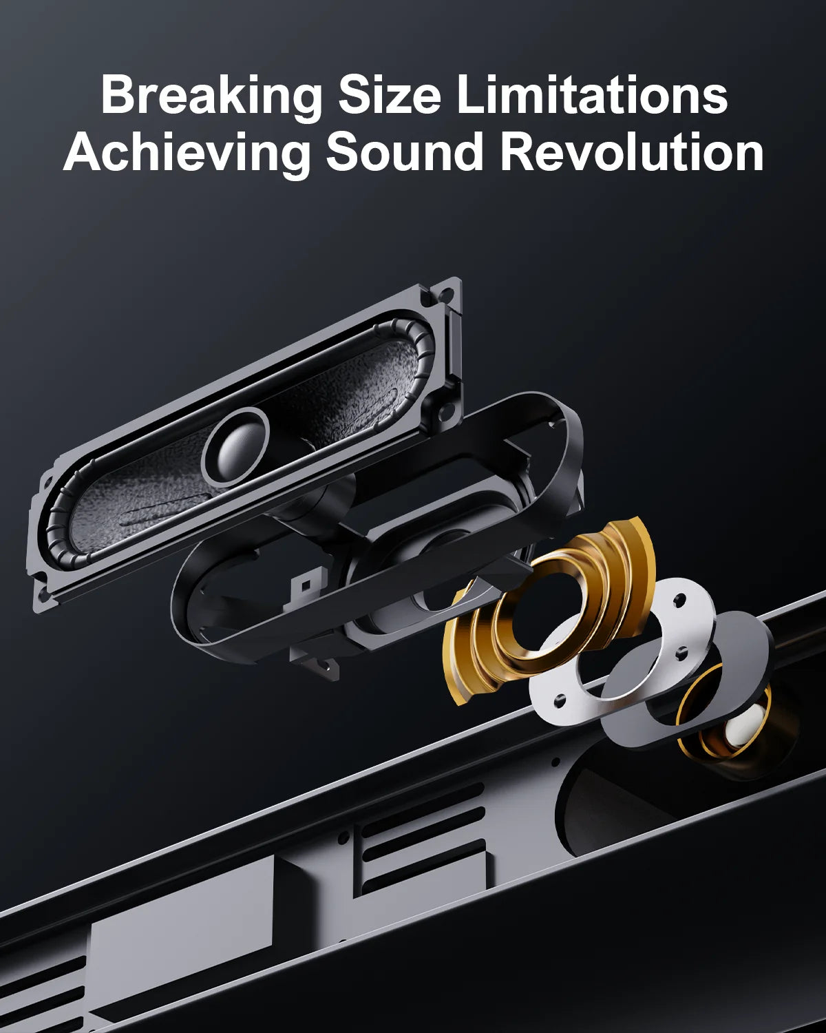 ULTIMEA Nova S50 Pro 2.1 Wireless Sound Bar with Dolby Atmos