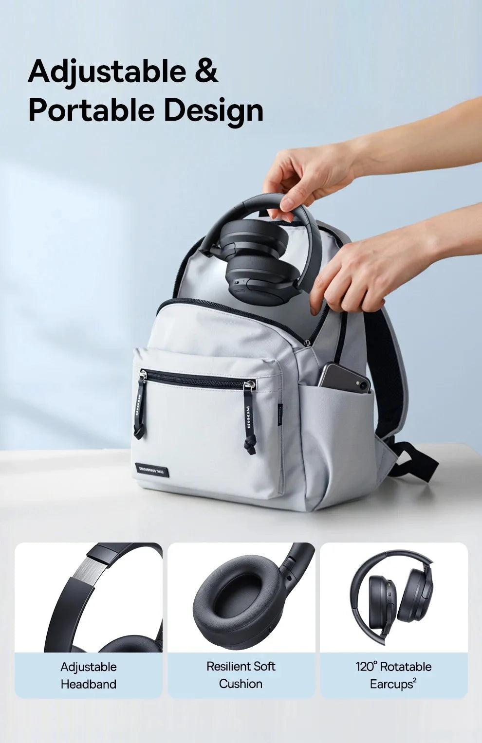 BASEUS BH1 Lite ENC Bluetooth Wireless Headphones