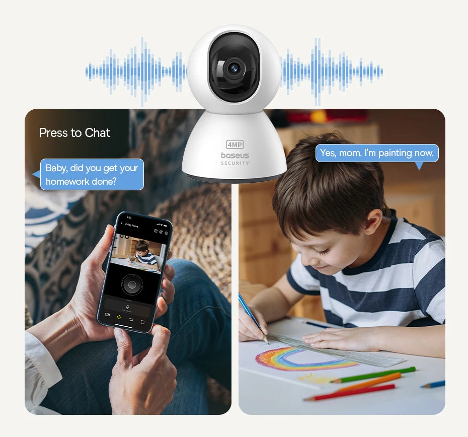 BASEUS P1 4MP Indoor Smart Home Security Camera
