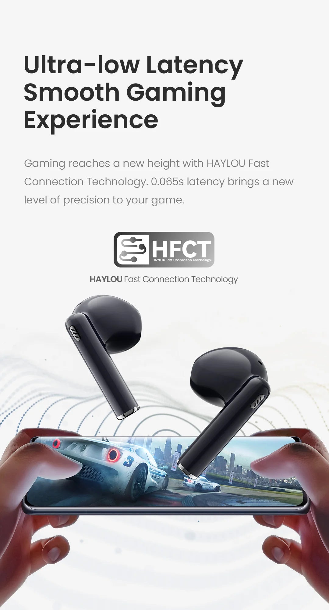 HAYLOU X1 Plus ENC Bluetooth Wireless Earphones