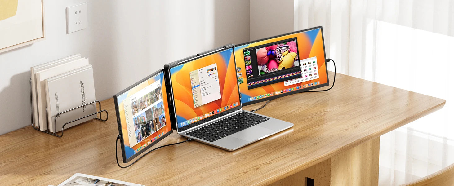 DOPESPLAY Full HD 15.6" Portable Monitor and Laptop Screen Extender