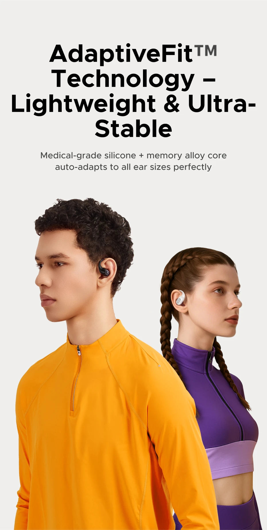 UGREEN FitBuds Bluetooth Wireless Open Ear Headphones