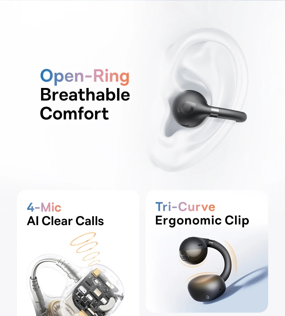 BASEUS BC1 Bluetooth Wireless Open-Ear Earphones