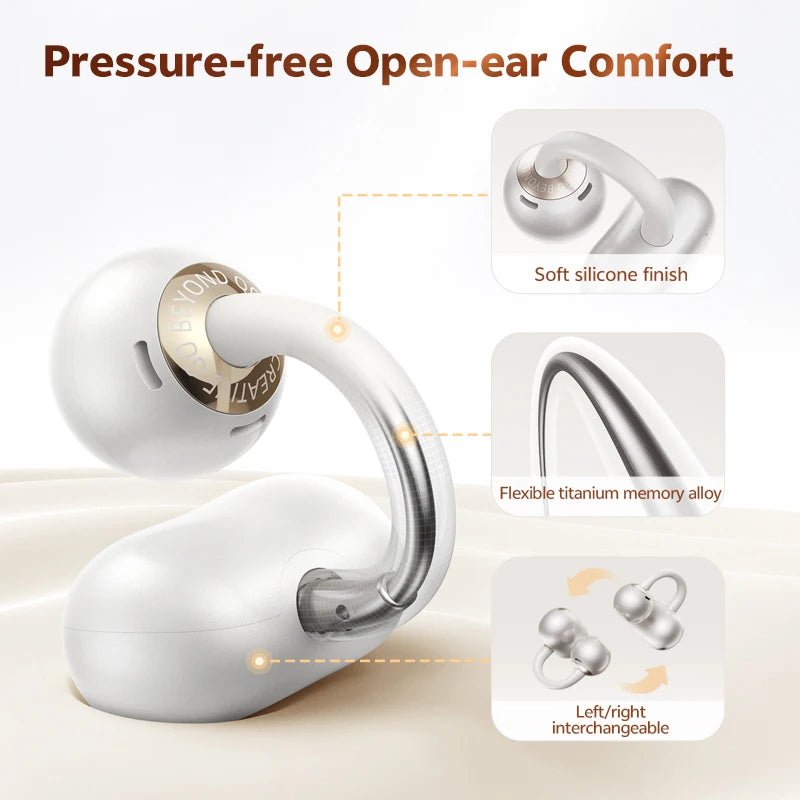 QCY Crossky C50 Clip-on Open Ear Wireless Bluetooth Earbuds
