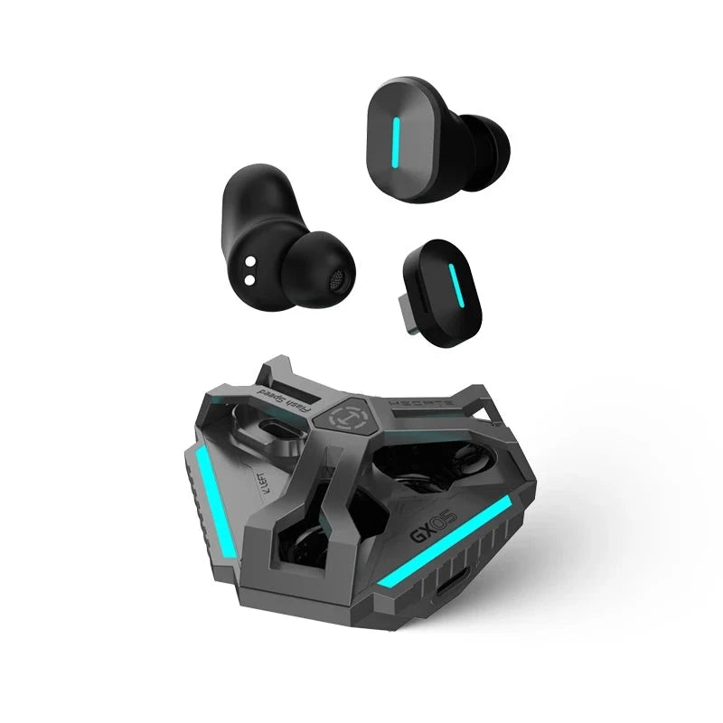 The EDIFIER Hecate GX05 Bluetooth Wireless Gaming Earbuds offer high-quality sound and low-latency performance. Enjoy an immersive gaming experience with a secure fit and long-lasting comfort.