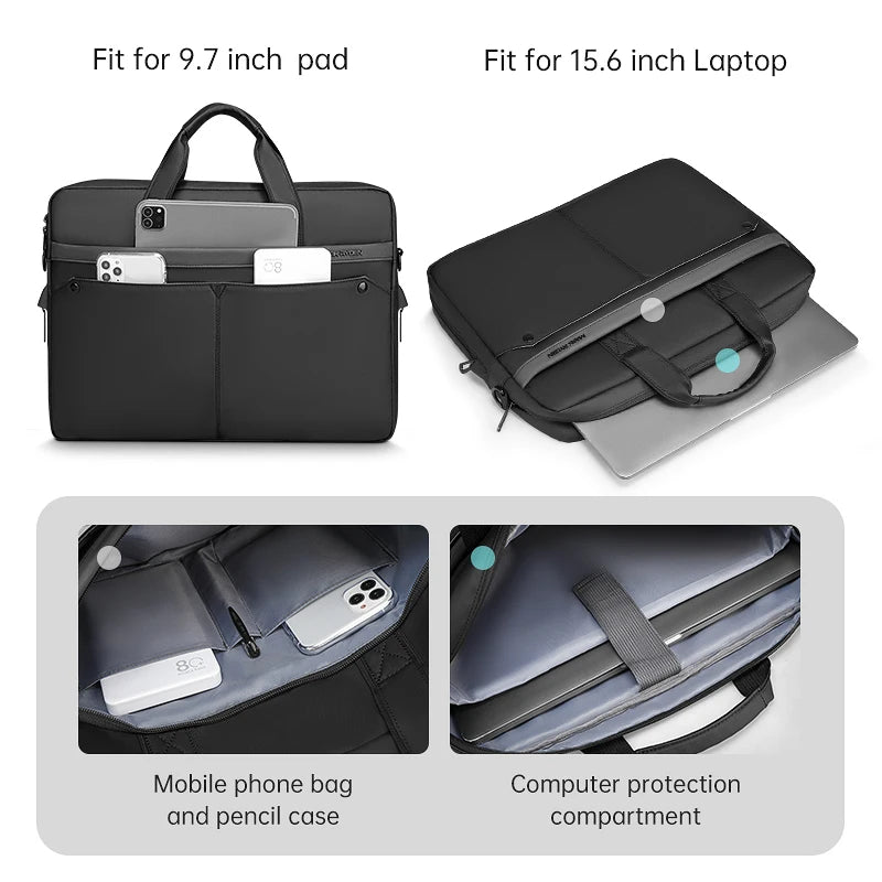 MARK RYDEN MR8001 Multifunctional Business Laptop Bag