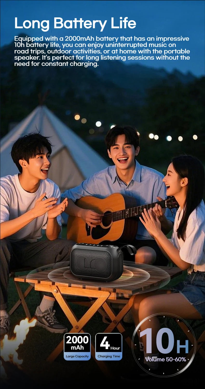 MONSTER M6 Portable Bluetooth Wireless Speaker