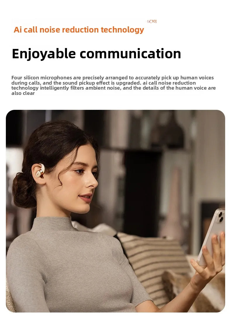 SHOKZ OpenFit 2+ Open-Ear Headphones