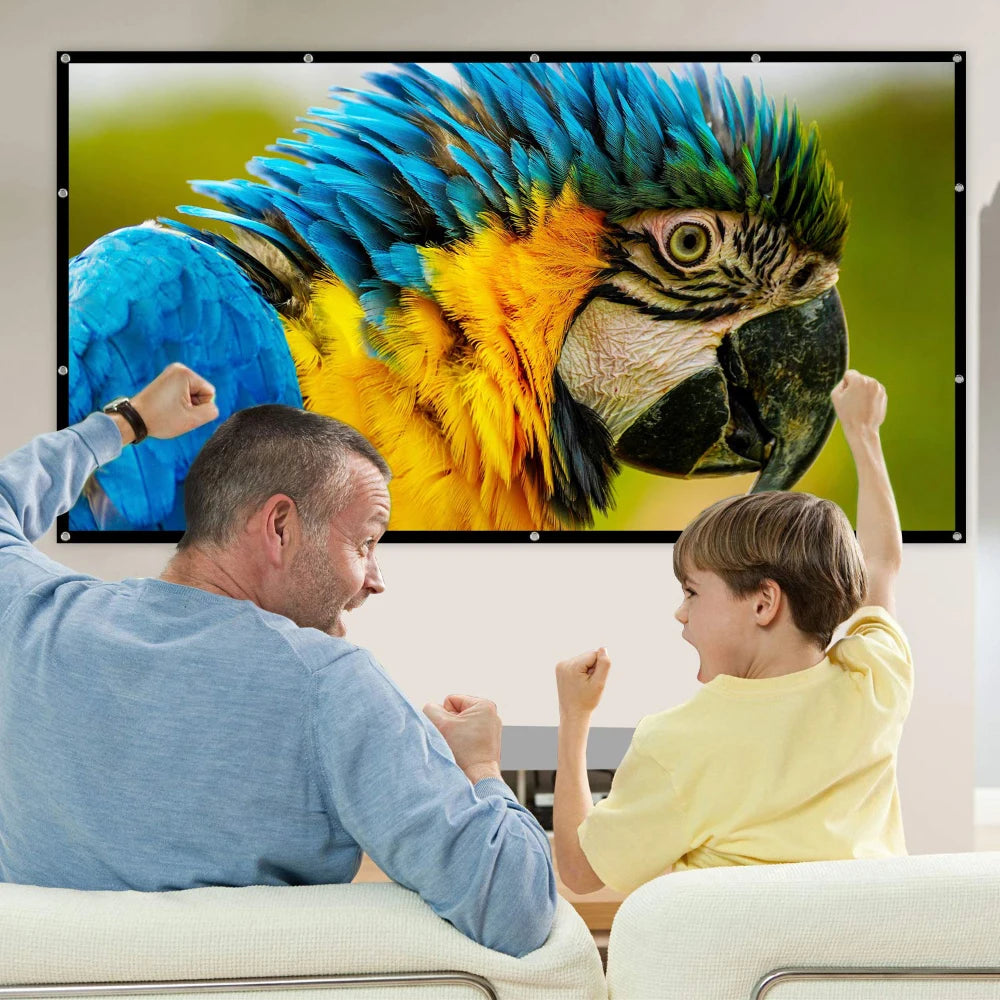 SALANGE PSB001 16:9 Matte White Portable Projector Screen