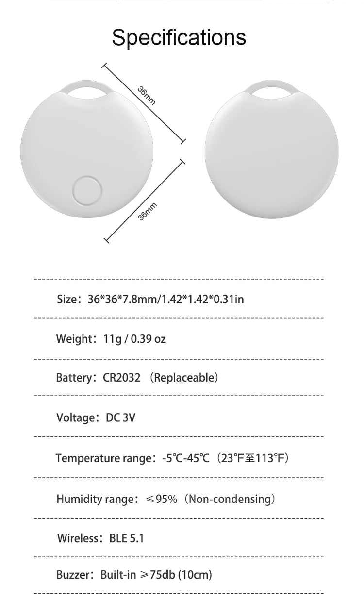 RSH MFi smart bluetooth tracker​ 