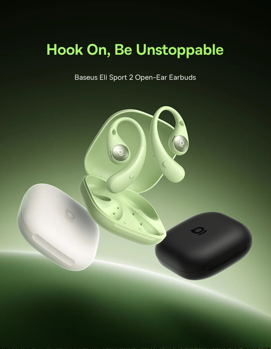 BASEUS Eli Sport 2 Bluetooth Wireless Open-Ear Headphones