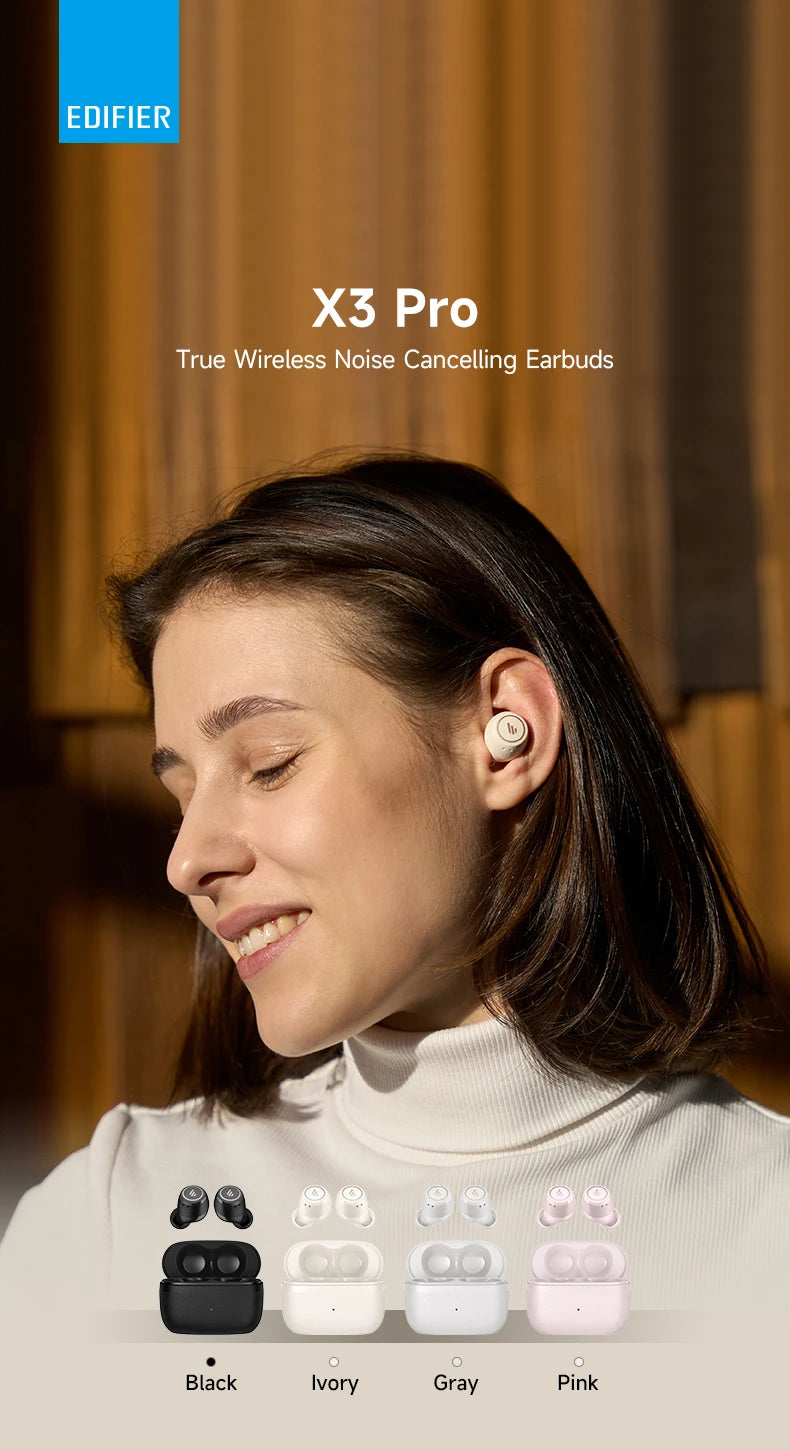 EDIFIER X3 Pro ANC Bluetooth Wireless Earbuds