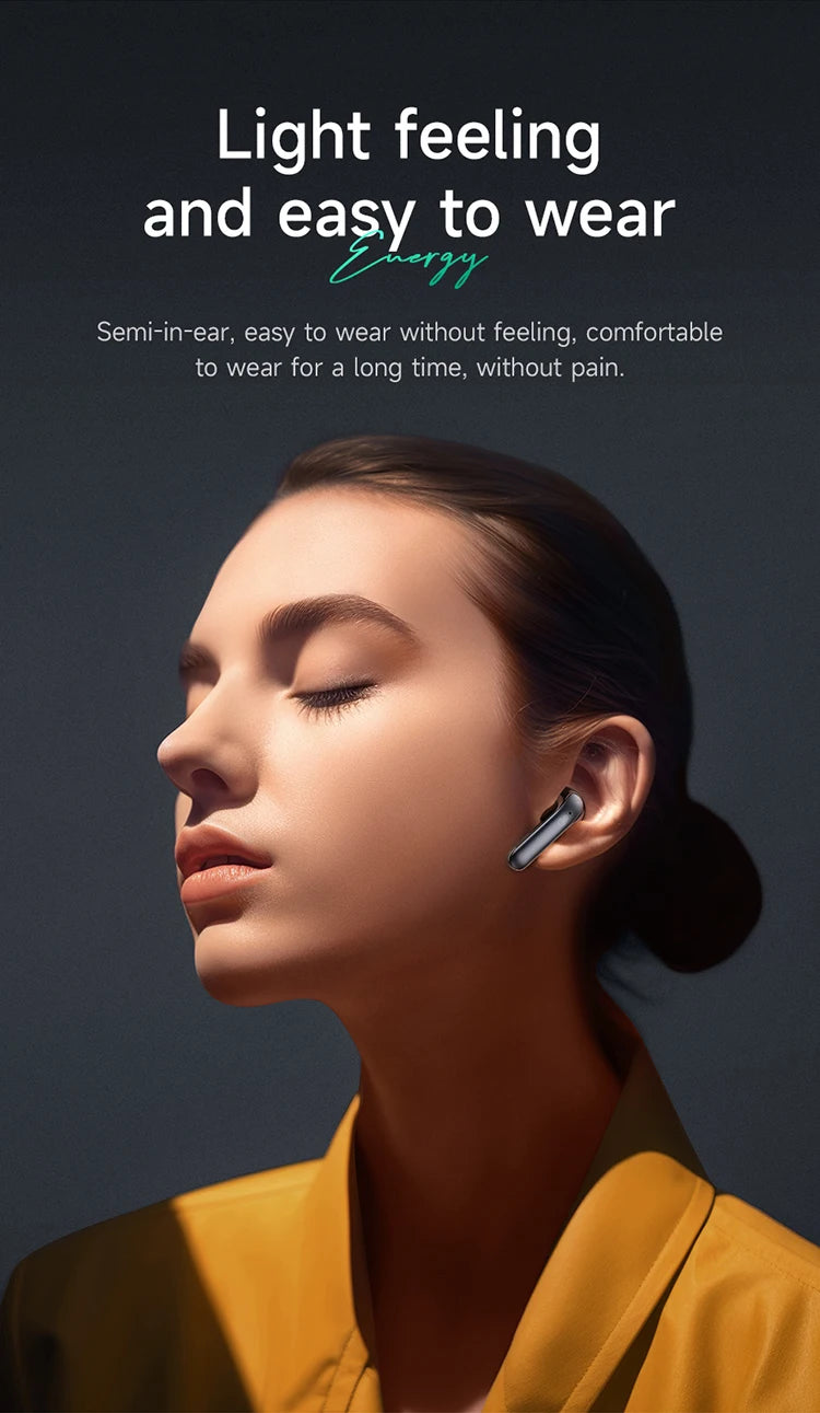 HOCO AirPods EQ5 Noise Cancelling Bluetooth Wireless Earbuds